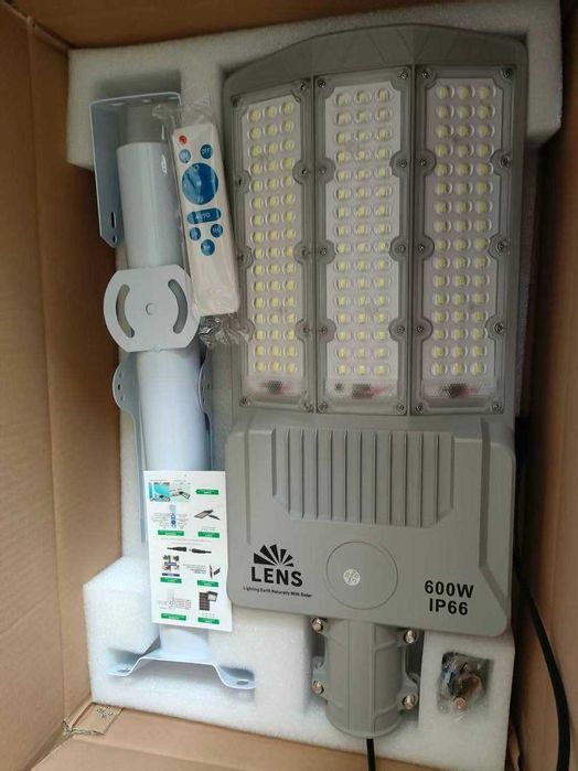 Solar 500W LED Chiroq |Quyosh Panel |Солнечный светильник |Chegirmada