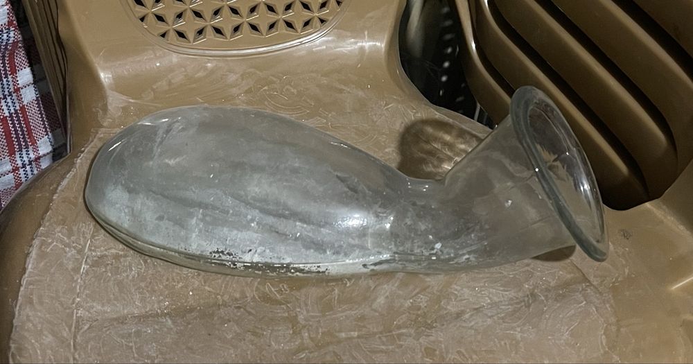 Писсуар/судно утка стекло, СССР