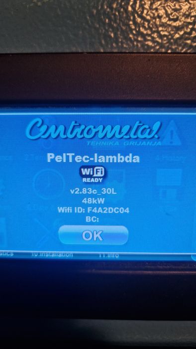 Centrala Peleti - PelTec lambda   48 kw