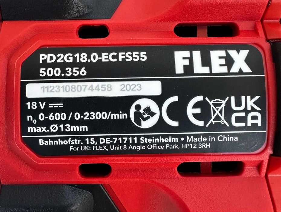 FLEX PD 2G 18.0-EC FS55 - Чисто нов безчетков ударен винтоверт 18V