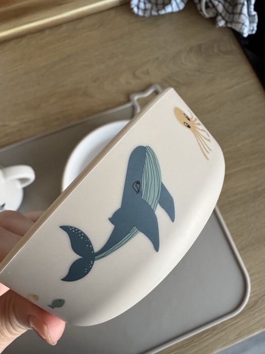 Силиконов комплект захранване бебе Liewood + подарък подложка