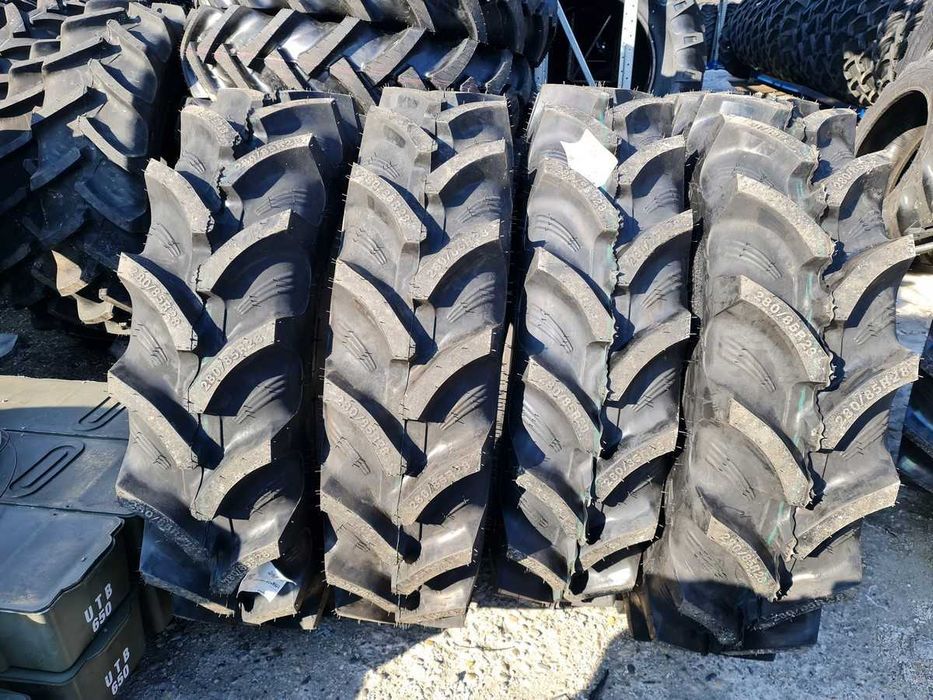 Anvelope noi OZKA 280/85R28 cauciucuri pentru tractor radiale 11.2R28