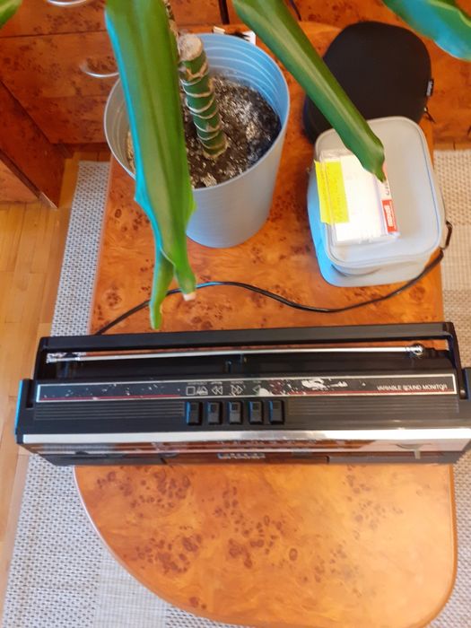 Radiocasetofon Sharp mic boombox