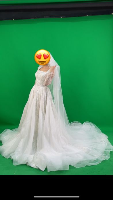 Платье свадебное королевское