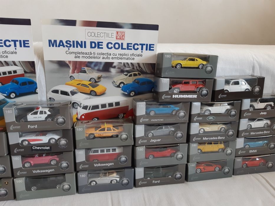 Colecția Masini de Colecție scara 1:60 Nr 1- 40 la zi