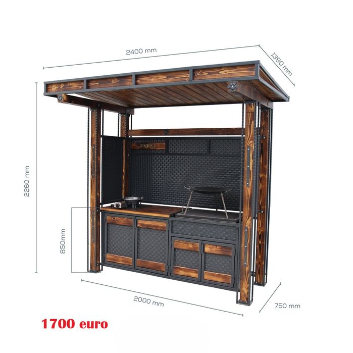 Grătar de curte , gradină , foisor , grill