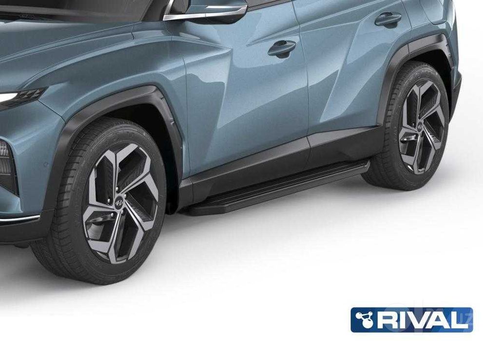 Порог площадка (подножка) для Hyundai Tucson, Hyundai santa fe