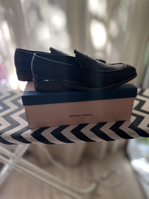 Pantofi eleganti Ashton Aubry, piele, marimea 45, noi