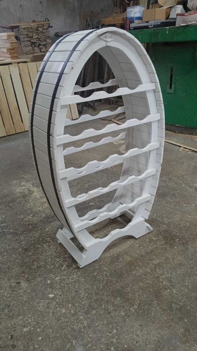 Наличен Стелаж за вино за 18 бутилки тип "буре"