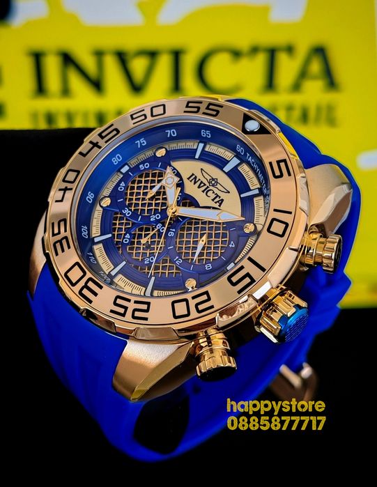 INVICTA Pogo Blue 50mm, Инвикта нов ръчен часовник