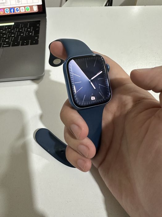 Apple Watch 7 Blue 45mm
