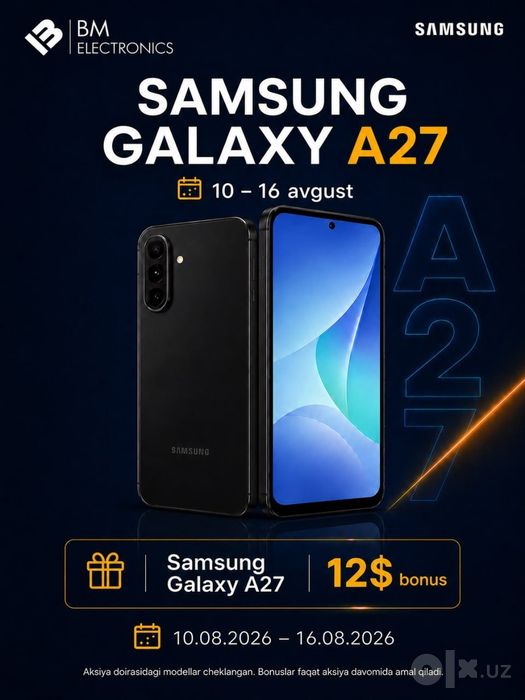 A27 5G Naqt va Nasiyaga