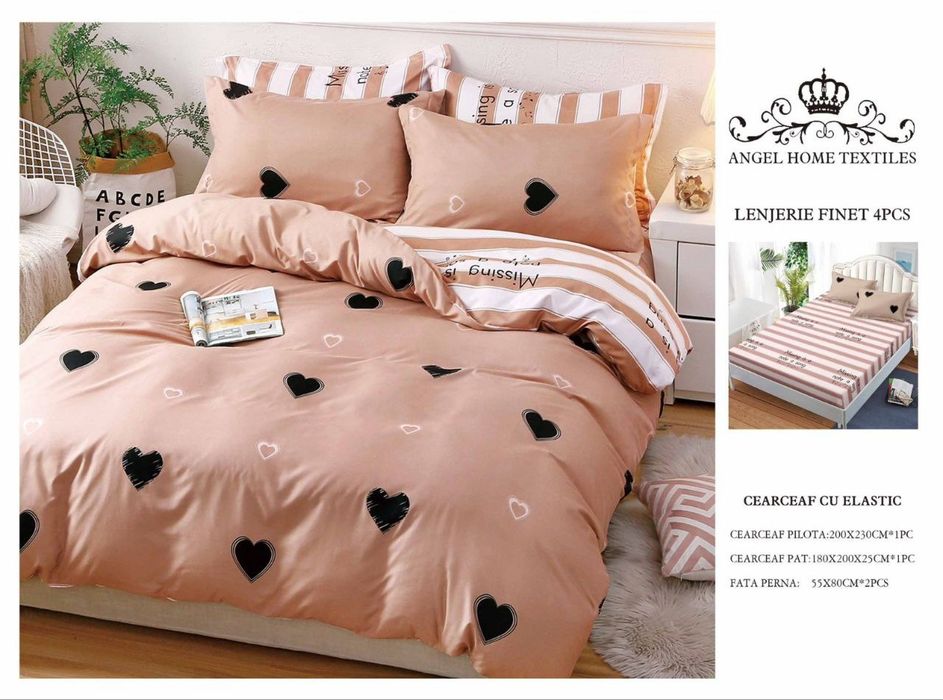 Lenjerii Finet 4 piese cu elastic