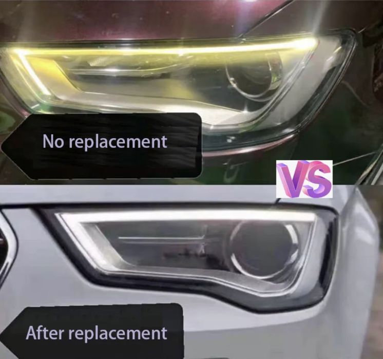 Kit Reparatie Fibra Lumini De Zi DRL Far Faruri Audi A3 2013-16