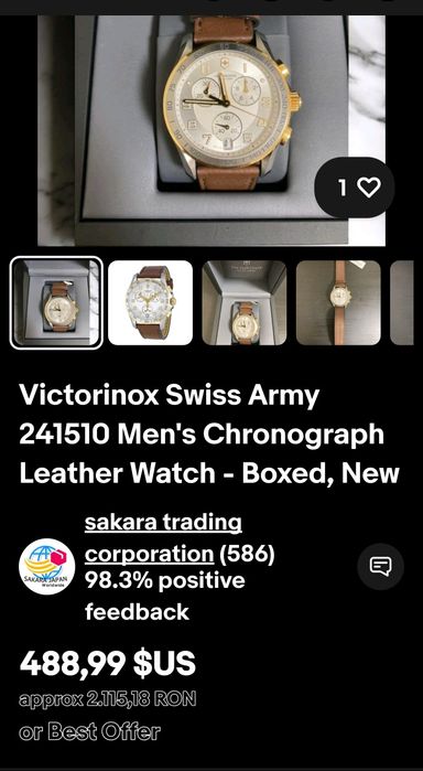 Ceas Victorinox chrongraph