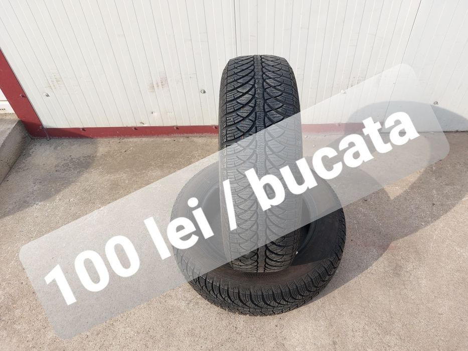 100 lei bucata! Doua anvelope M+S/IARNA 185 65 15 Fulda dot 2023