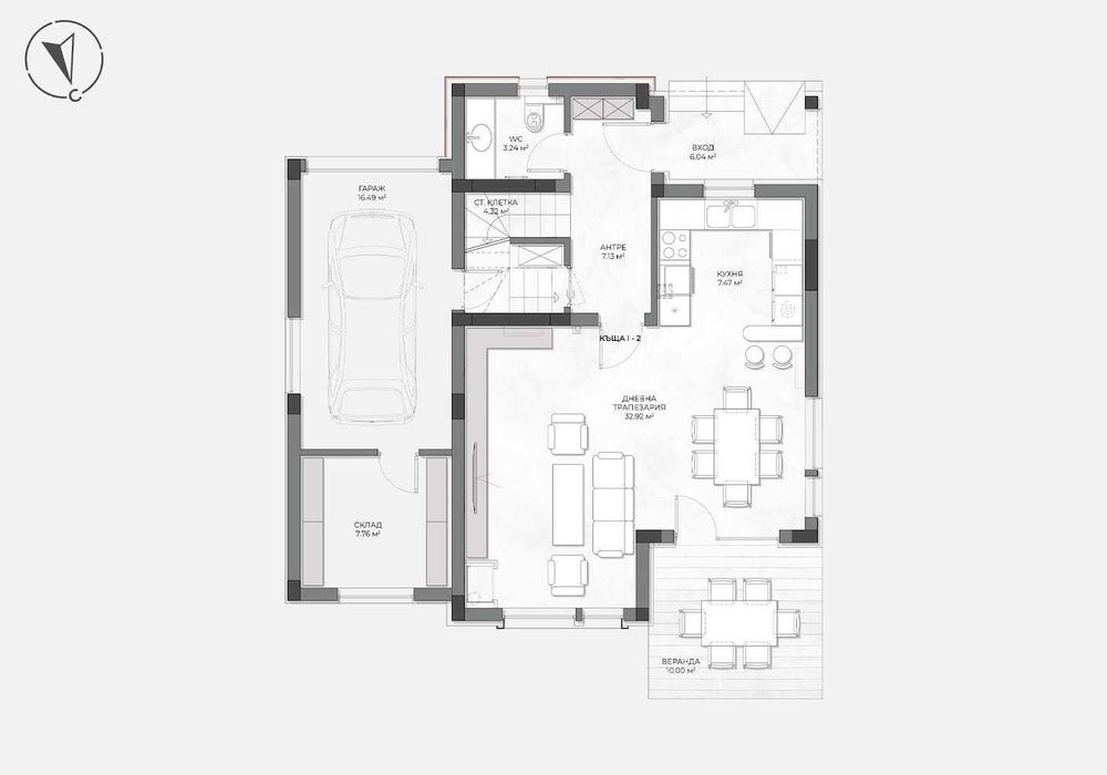 Дава се под наем Къща в с. Марково, Област Пловдив - 200 кв.м за 2000 € - Снимка #15