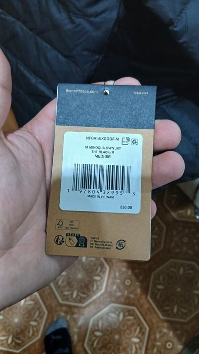 Пуховик The North Face 600