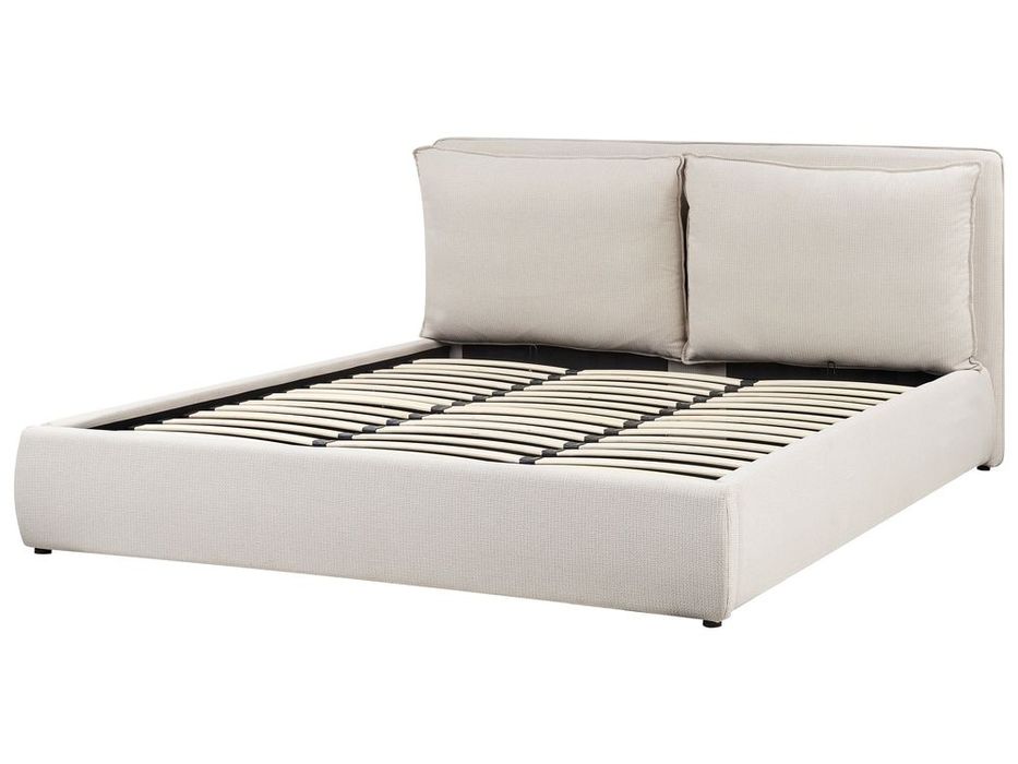 NOU Pat dormitor BAJONNA, 180/200cm, bej