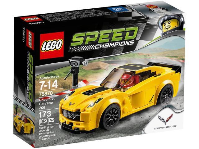 LEGO Speed Champions 75870 Chevrolet Corvette Z06