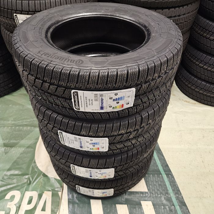 4 Нови зимни бусови гуми 235/65R16C Continental VaWinter 121/119R 10PR
