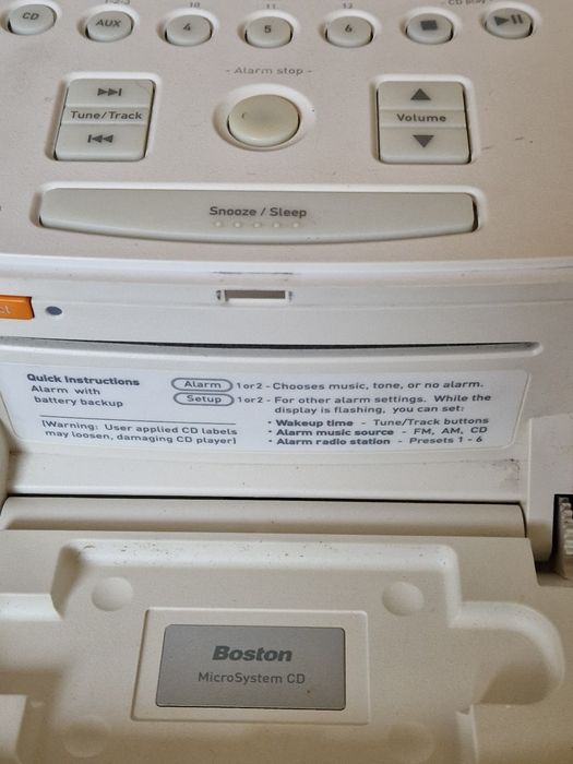 Boston Acoustics Microsystem CD (similar cu Bose wave)