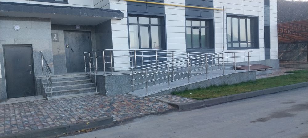 Перила из нержавейки