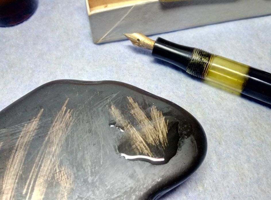 1930-40г Немска Писалка RONA GOLD със ЗЛАТНО Перо Злато 585