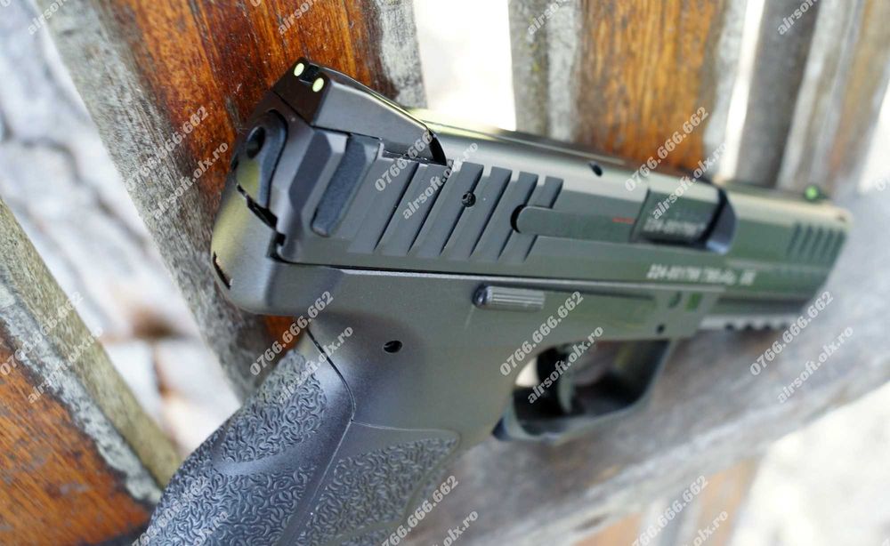 Pistol Original~ 20JOULI ++ (BILE CAUCIUC) / Model Recul + Munitie