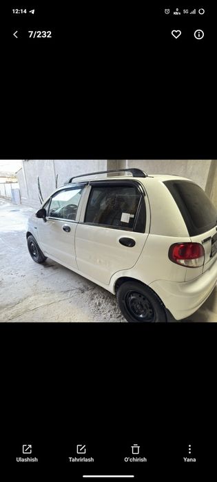 Matiz mx 2016 benzin