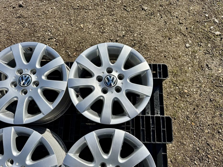 4бр.Алуминиеви джанти 15цола 5x112 за Vw Caddy,Golf,Skoda,Seat,Audi