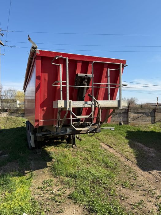 Vând semiremorcă MEILLER - mixtă - cereale și agregate (nisip)