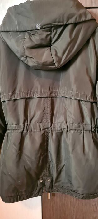 Geacă parka de fâș îmblănită