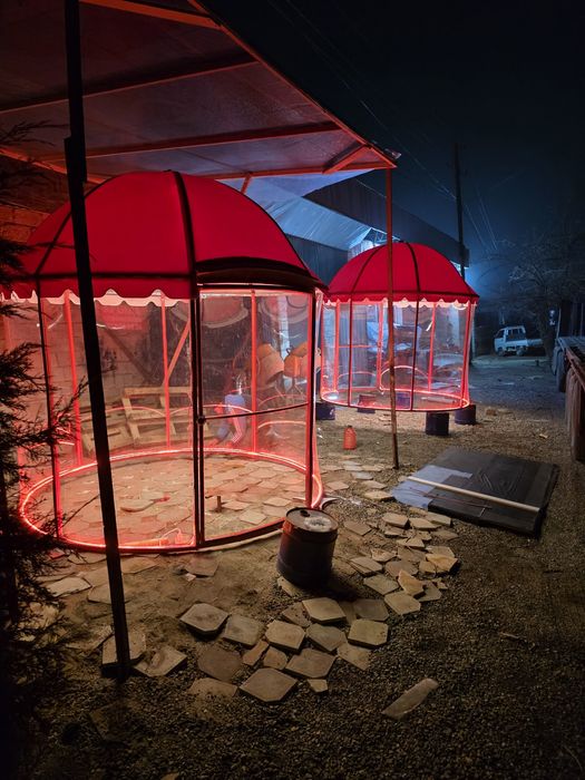 Капсула беседка  зима лето