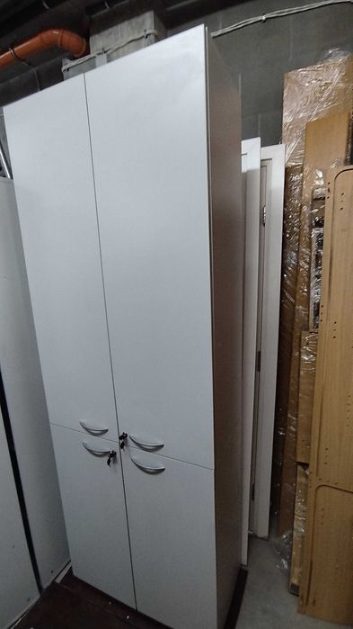 Гардероб Двукрил - офис Шкаф с 4-врати 80/40/223 - 3бр