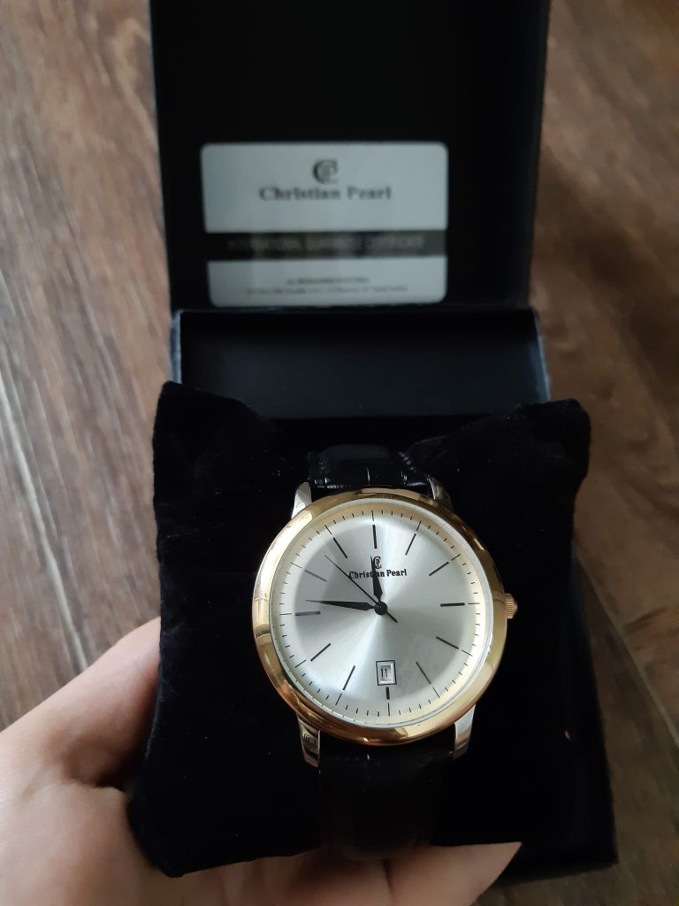 Christian pearl watch price hot sale