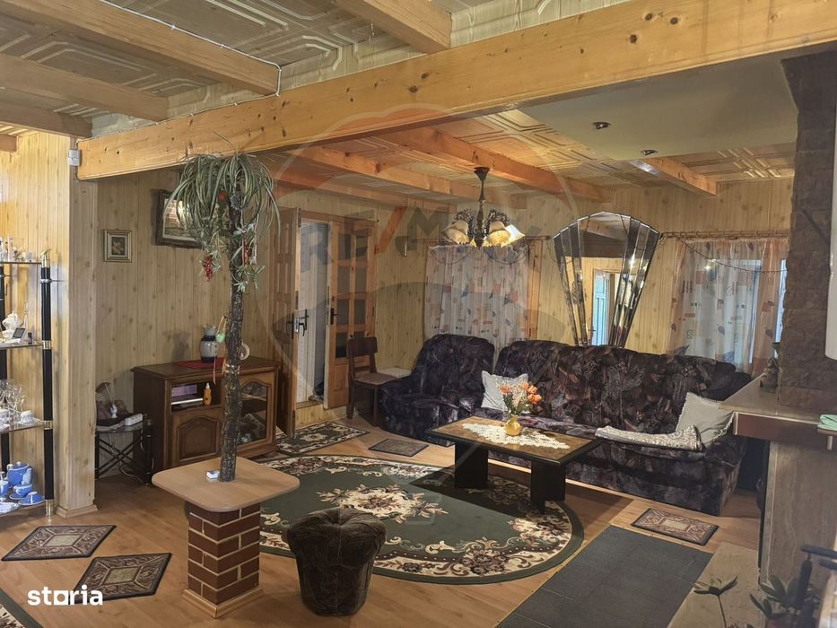 Cabana autentica de munte Frasinet - Baisoara 600 mp teren