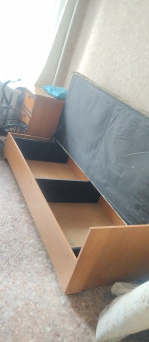 Кровать и шкаф вместе и отдельно продается