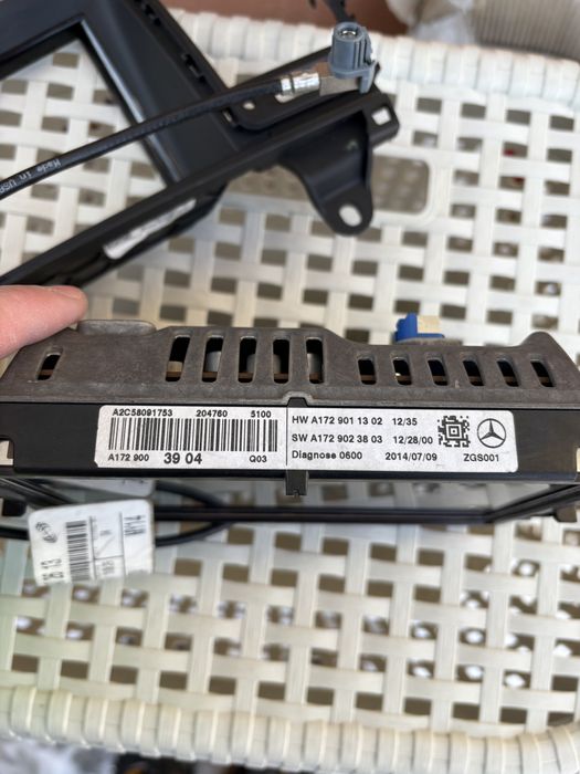 Display ecran mare Mercedes Ml W166 2012+