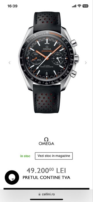Omega Speedmaster Racing 9900