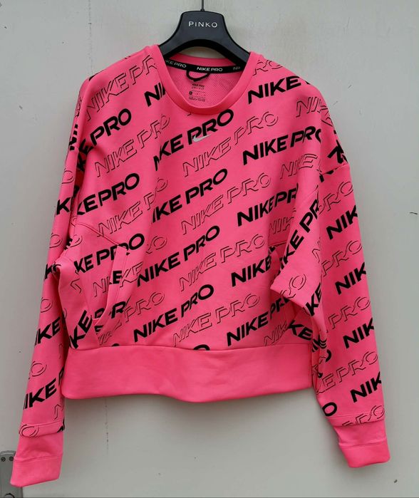 Nike уникално дамско худи жесток цвят оригинално М размер