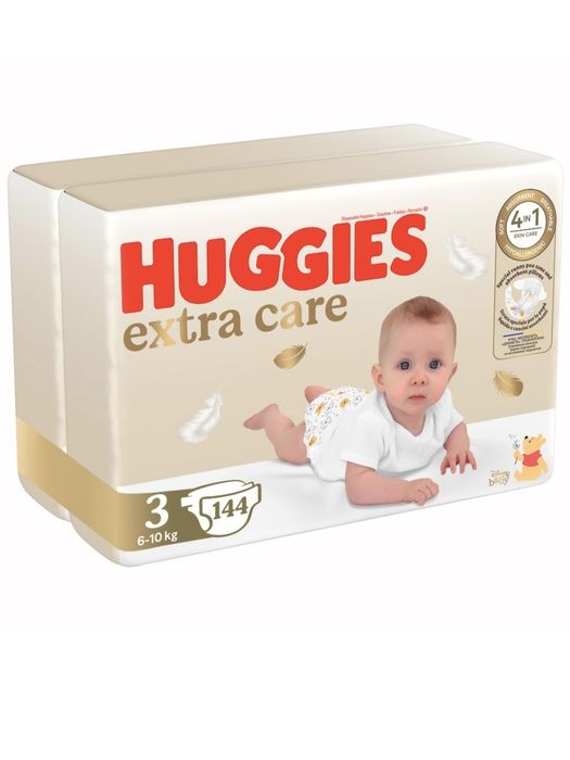 Huggies scutece, marime 3, 144 bucati