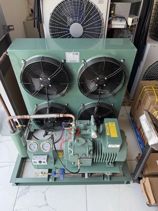 AGREGAT BR, BF, Bitzer, Isparitel, Kondensatorlar, Freon