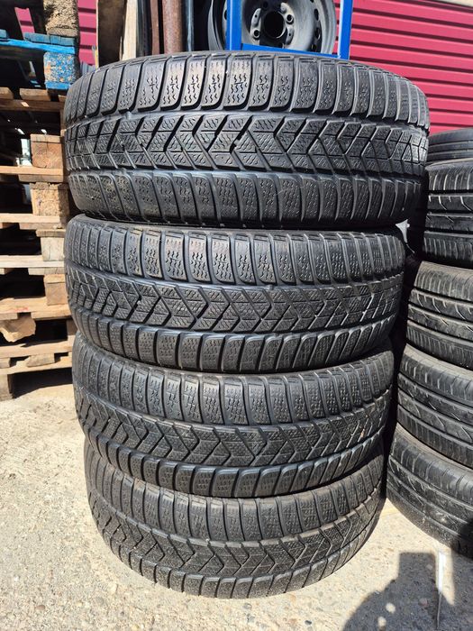4 Anvelope M+S IARNA - 225/50/18 99H - Pirelli Sottozero - Stare F BUNA - DOT 2017 !