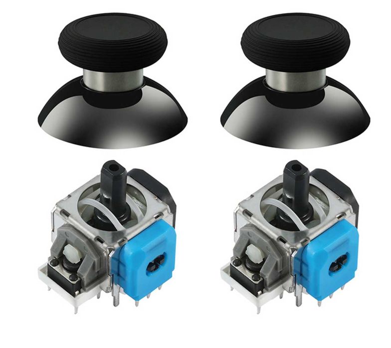 GuliKit TMR pentru PS4 – Joystick Hall Effect, fără drift, modul analogic de înlocuire