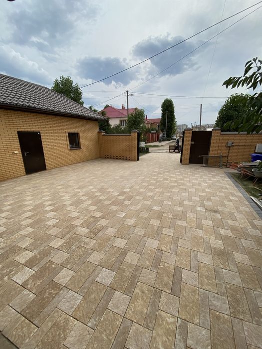 Укладка Брусчатка, Установка Бордюр