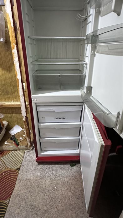 Холодильник POZIS бордовый, рабочий