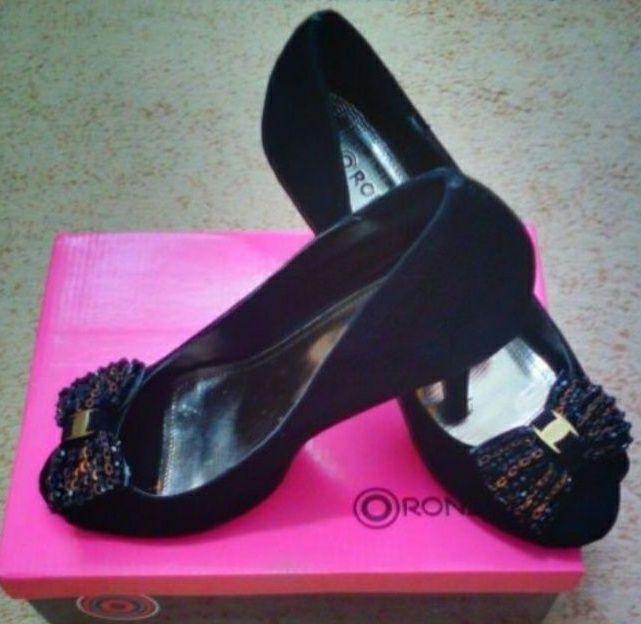 Замшевые   туфли