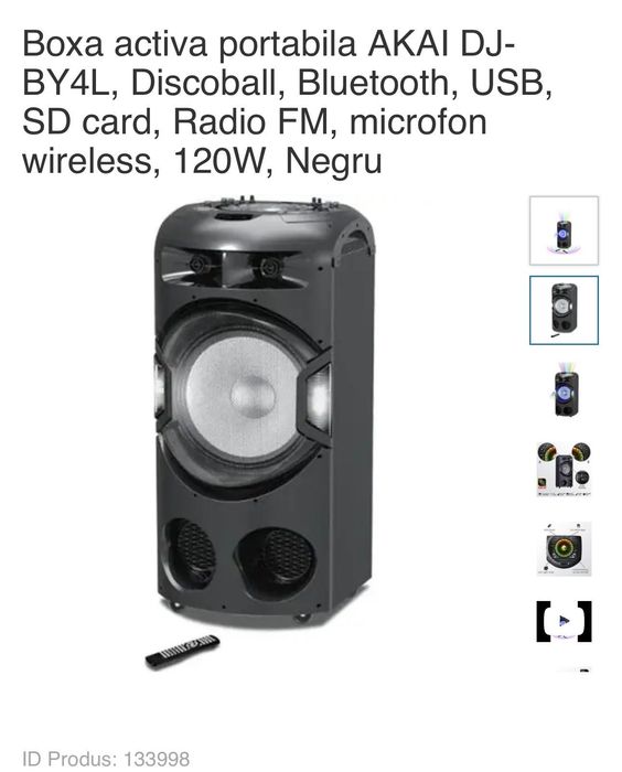 De vânzare Boxa Akai