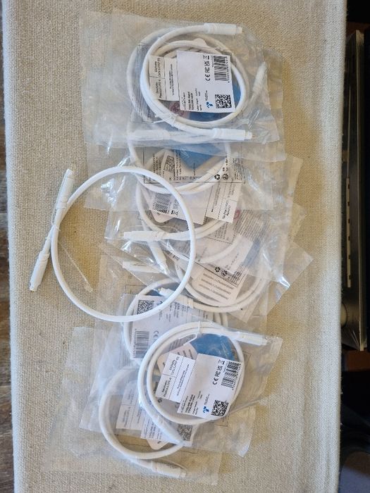 Pachet 10 buc Cabluri Audio Optic Digital 0,6 m. " Kabel Direkt". Noi